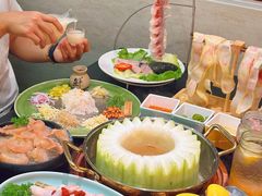 -得意咚瓜·顺德鱼生·冬瓜盅火锅