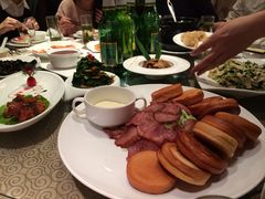 中式汉堡-烤肉夹饼-海洲大饭店-紫薇轩中餐厅