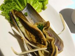 油泼竹蛏-开海·红岛海鲜虾水饺(石老人店)