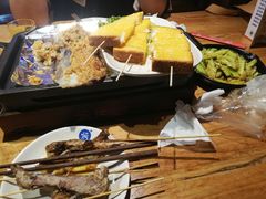 -路边摊小炉子烧烤