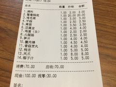 账单-傣妹火锅(南京东路一店)