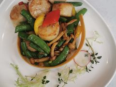 碧绿菌皇炒带子-喜粤8号(四海唐人街店)