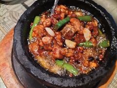 石锅杭椒牛蛙-桂满陇-西湖船宴(西单大悦城店)