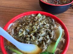 咸菜肉丝面-绿野餐厅(上海动物园店)