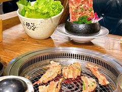 -明洞阿姨·韩式酱蟹烤肉·创意料理(三元桥店)