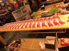 一米长盘牛五花-犟牛家·榴莲烤肉(五棵松店)