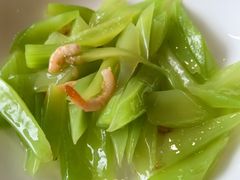 莴苣笋开洋-三台山庄中餐厅