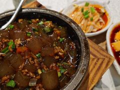 石锅凉粉炒米-汉唐宴长安食府