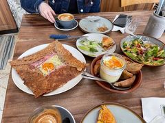 巴黎火腿鸡蛋芝士蘑菇可丽饼-RAC BAR(安福路店)