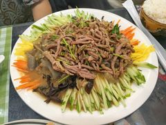 五彩拉皮-华圆美食-老蓬莱菜(蓬港路店)