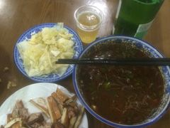 梆梆肉加豆腐干-惠记粉汤羊血梆梆肉(永松路店)