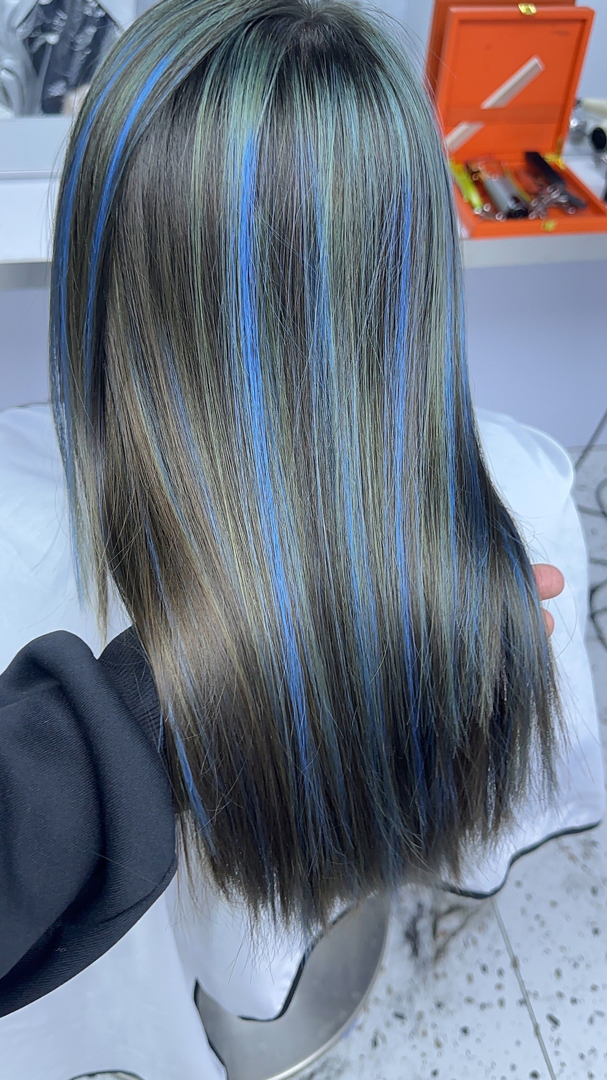 渐变色染发超吸睛