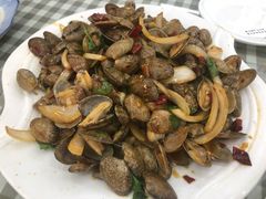 辣炒花蛤-烁佳海鲜大馅饺子
