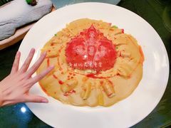 咖喱汁帝王蟹-大董烤鸭店(王府井店)