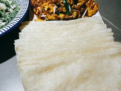 土鸡蛋烙馍卷菜-食欲老院子荆芥疙瘩汤(经五路店)