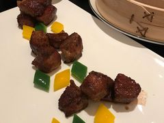 彩椒雪花牛肉粒-丽晶轩中餐厅(重庆丽晶酒店)