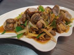 炒贝壳拼盘-覃记海鲜美食餐厅