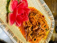 酸萝卜炒牦牛肉-吉祥圣雪藏餐