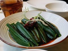 椒麻秋葵-港丽餐厅(高德置地店)
