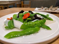 香蘑荷兰豆-旅马餐厅(茅家埠店)