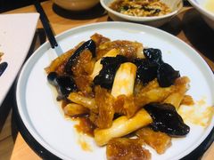 葱烧蹄筋-崔义清鲁菜馆(大明湖店)