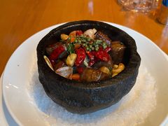 九层塔牛肉粒-广州富力君悦大酒店空中花园