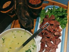 -乔家小院•非遗驴肉•本地小海鲜(滨河路店)