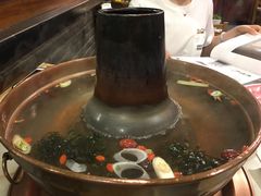 泉水清汤锅-京门老爆三·铜锅涮肉 爆肚(望京店)