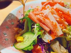 蟹柳色拉-鳗鲔料理小馆