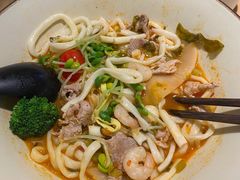 番茄虾仁片儿川-陳八两面家(滨江天街店)