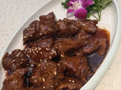 黑金文火牛肉-巧克力渔家.小船海鲜胶东菜(万平口店)