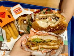 特辣皇金鸡腿堡-汉堡王(西直门凯德MALL店)