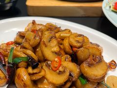 双椒炒蘑菇-铜锣湾·有麝自然香(渝北财富中心店)