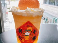 -36抹茶·千层与鲜果茶(欢乐海岸店)