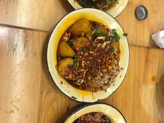 -拈签一笑黄牛肉辣卤串串