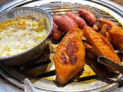 铁板芝士玉米-·缸桶屋·韩式牛肋条自助烤肉(西湖D11店)