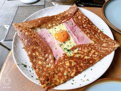 巴黎火腿鸡蛋芝士蘑菇可丽饼-RAC BAR(安福路店)