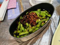 脆爽凉拌毛豆-靓靓蒸虾(中山公园店)