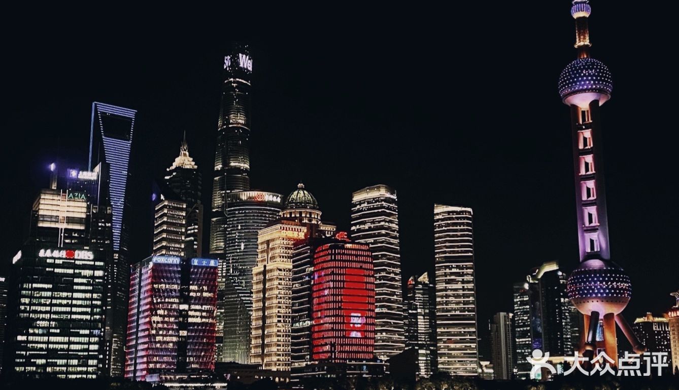 太惬意了！北外滩看过去的陆家嘴另有一番景色