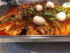 荔枝香辣清江鱼-鱼酷活鱼烤鱼(中联广场店)