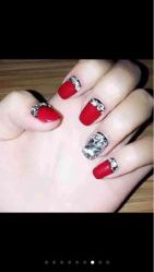 一到过年各种红色造型-甲壳儿美甲美睫