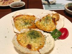 芝士焗扇贝-一本魅·日式料理