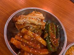 泡菜拼盘-大阪烧肉BAKA一代(十亩地店)