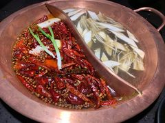 特色鸳鸯锅-锅说大脸毛肚重庆老火锅(佐阾店)