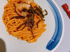 开洋葱油拌面-屋里厢上海菜馆