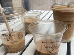 冰橘皮拿铁-Manner Coffee(IFS一楼店)