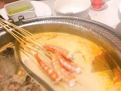 会跳舞的虾-川越泰火锅(吉利大厦店)