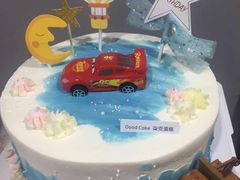 男生小车款蛋糕-艾加柒克蛋糕茶歇甜品台(春熙路店)