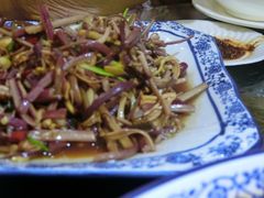 蒜蓉生蕨菜-隆源山寨土菜馆
