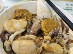 蟹黄糕拼帆立贝王-荔林食店(西华路店)